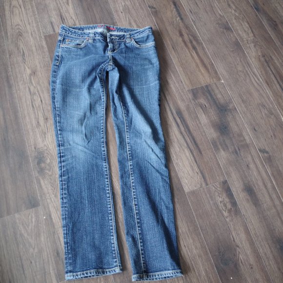 Low rise Women's Dish Jeans Slim Straight Leg - Picture 3 of 5